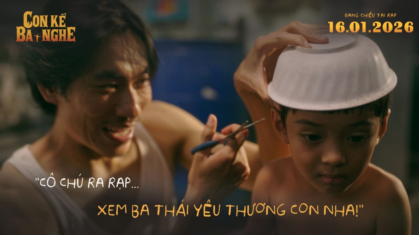 Liệu hai cha con có thể vui vẻ bên nhau như ngày xưa?