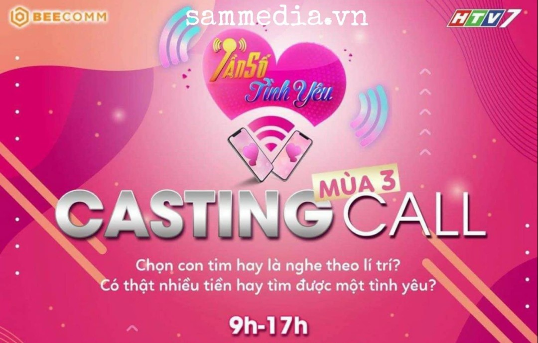 Casting gameshow "Tần số tình yêu" ngày 6,7/3/2021
