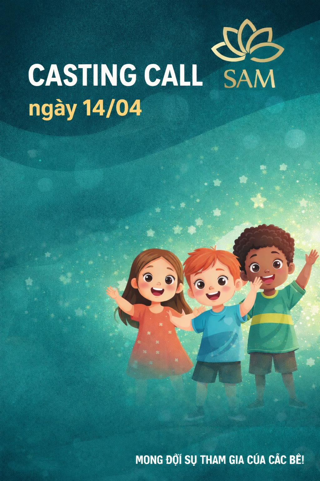 CASTING CALL DIỄN VIÊN NHÍ QUAY BÌNH DƯƠNG